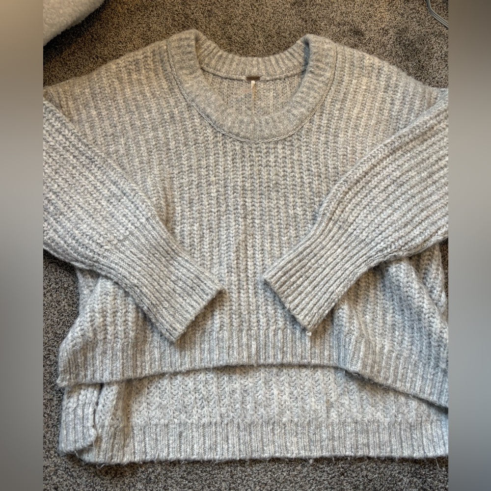 Free People Chunky Knit Sweater
